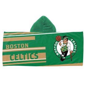 CELTICS Juvy Hooded Beach Towel