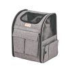 VEVOR Rolling Pet Carrier Backpack with Removable Wheels for Under 18LBS