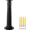 VEVOR Antique Hand Water Pump Stand Pitcher Pump Stand Cast Iron Well Pump Stand w/Pre-set 0.5" Holes for Easy Installation Old Fashion Pitcher Hand P