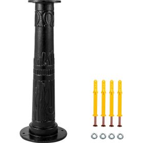 VEVOR Antique Hand Water Pump Stand Pitcher Pump Stand Cast Iron Well Pump Stand w/Pre-set 0.5" Holes for Easy Installation Old Fashion Pitcher Hand P