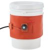 VEVOR 5 Gallon Metal Drum Heater 800 Watt 7.75 inch Width86-302Â°F Adjustable