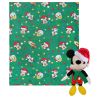 Disney Mickey Mouse Jolly Buddies Hugger Pillow & Silk Touch Throw Blanket Set 40x50 Inches