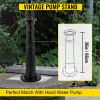 VEVOR Antique Hand Water Pump Stand Pitcher Pump Stand Cast Iron Well Pump Stand w/Pre-set 0.5" Holes for Easy Installation Old Fashion Pitcher Hand P
