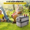 VEVOR 12 Volt Refrigerator 45L(48qt) Fast Cooling Portable Freezer with App Control(-4Â°F~68Â°F) Car Fridge with 12/24v DC & 110-240v AC for Travel