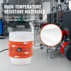 VEVOR 5 Gallon Metal Drum Heater 800 Watt 7.75 inch Width86-302Â°F Adjustable