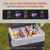 VEVOR Car Refrigerator, 12 Volt Car Refrigerator Fridge, 58 QT/55 L Dual Zone Portable Freezer, -4Â°F-50Â°F Adjustable Range