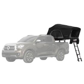 ILANDER Lite Cruiser Roof Top Tent 140cm, Entry level Overland Aluminium Fold Out Style Car Roof Tent for Sedan Van SUV Truck Camping Waterproof (Color: as Pic)