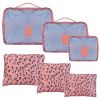 9Pcs Clothes Storage Bags Water-Resistant Travel Luggage Organizer Clothing Packing Cubes for Blouse Hosiery Stocking Underwear