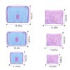 9Pcs Clothes Storage Bags Water-Resistant Travel Luggage Organizer Clothing Packing Cubes for Blouse Hosiery Stocking Underwear
