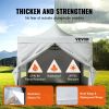 VEVOR 10x10 FT Pop up Canopy with Removable Sidewalls, Instant Canopies Portable Gazebo & Wheeled Bag, UV Resistant Waterproof