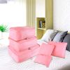 9Pcs Clothes Storage Bags Water-Resistant Travel Luggage Organizer Clothing Packing Cubes for Blouse Hosiery Stocking Underwear